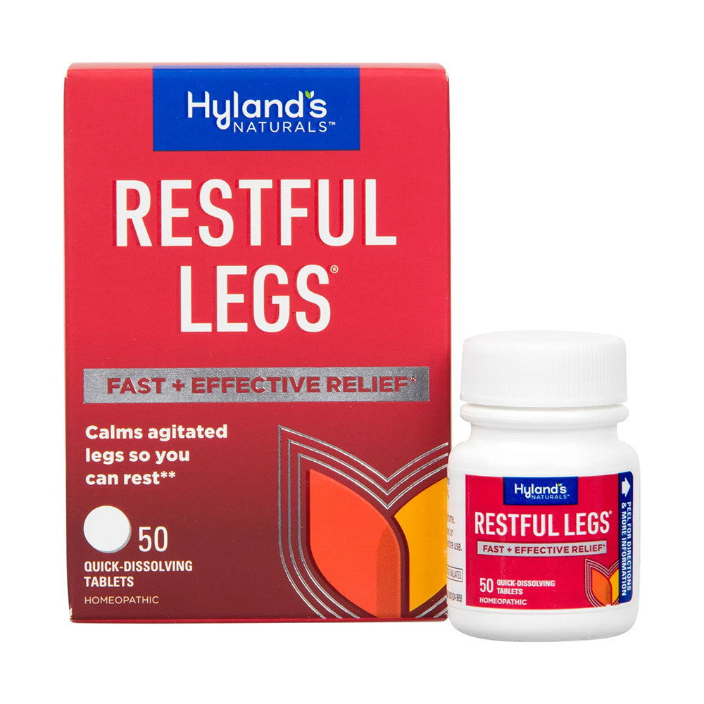 Hylands Restful Legs Safe And Effective Relief Homeopathic Tablets - 50 Ea